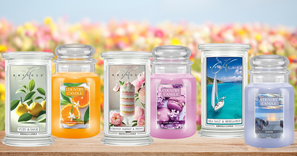 Die neuen Frühlingsdüfte 2025 von Kringle Candle & Country Candle