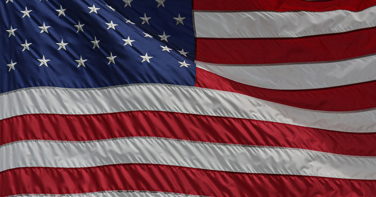 Die legendäre erste amerikanische Fahne