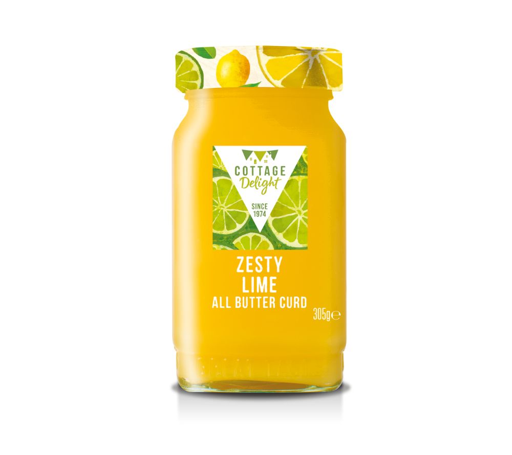 Zesty Lime All Butter Curd von Cottage Delight
