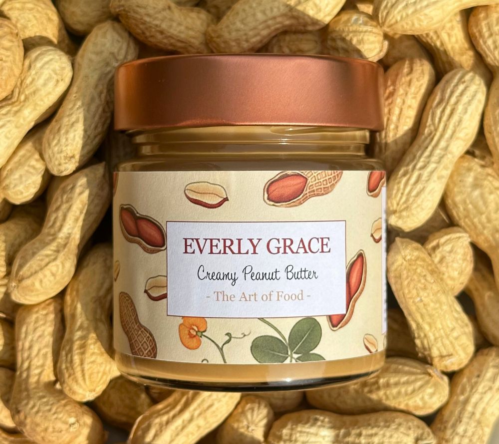 Everly Grace Creamy Peanut Butter online kaufen – 100 % Bio, cremig & vielseitig verwendbar