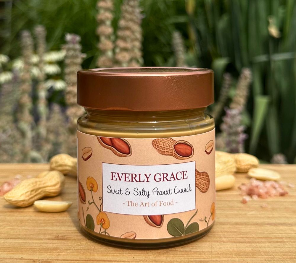 Everly Grace Sweet & Salty Peanut Crunch – Knackige Erdnüsse & Peanut Butter mit Kokoszucker