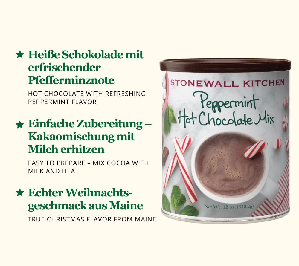 Peppermint Hot Chocolate von Stonewall Kitchen