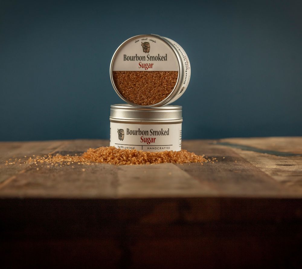 Bourbon Smoked Sugar kaufen – geräucherter Rohzucker mit Karamell-Eiche-Aroma