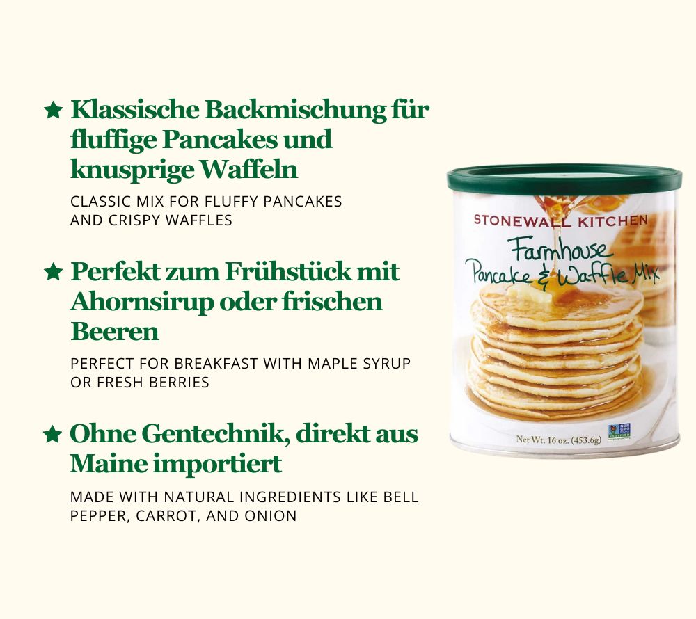 Farmhouse Pancake & Waffle Mix – online kaufen für fluffige Pancakes & Waffles