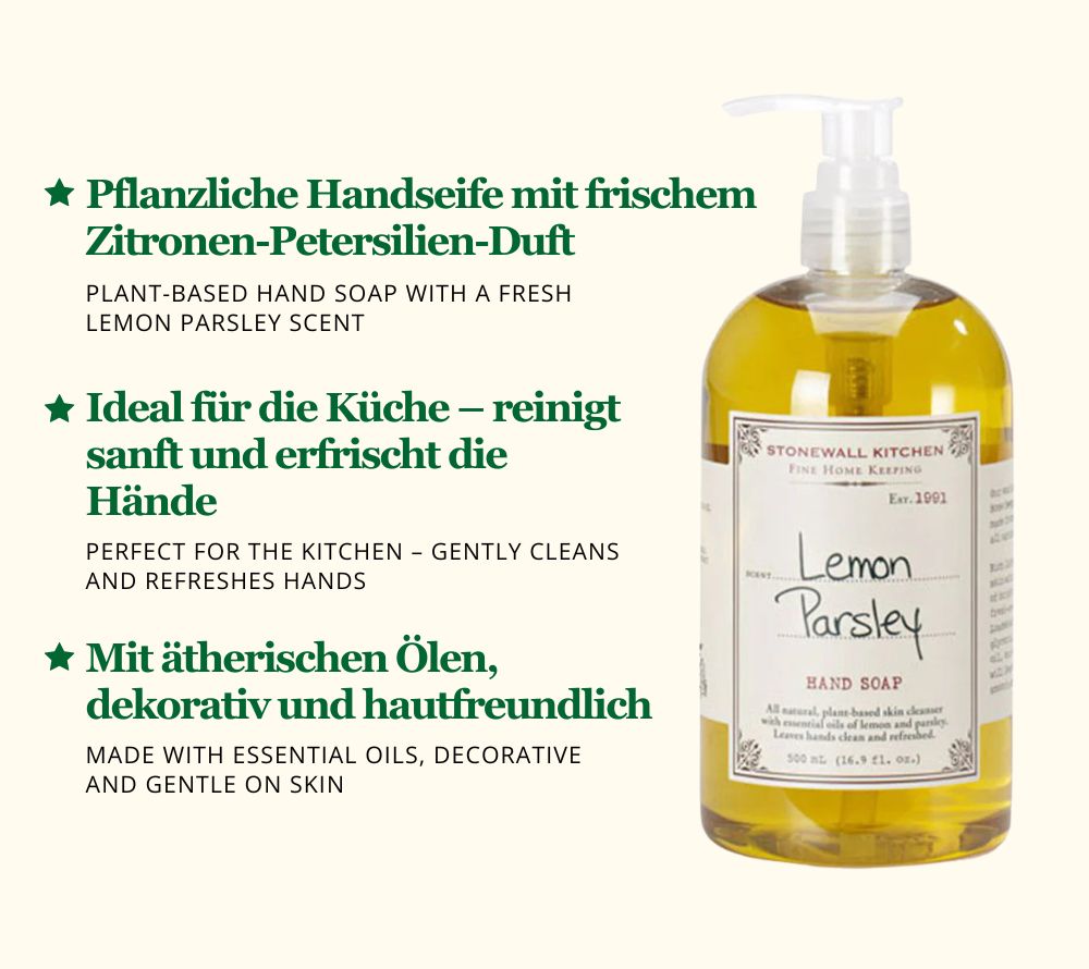 Lemon Parsley Hand Soap hand soap from Stonewall Kitchen