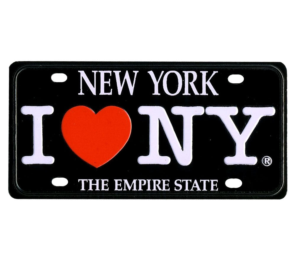 Magnet - License Plate "I love New York"