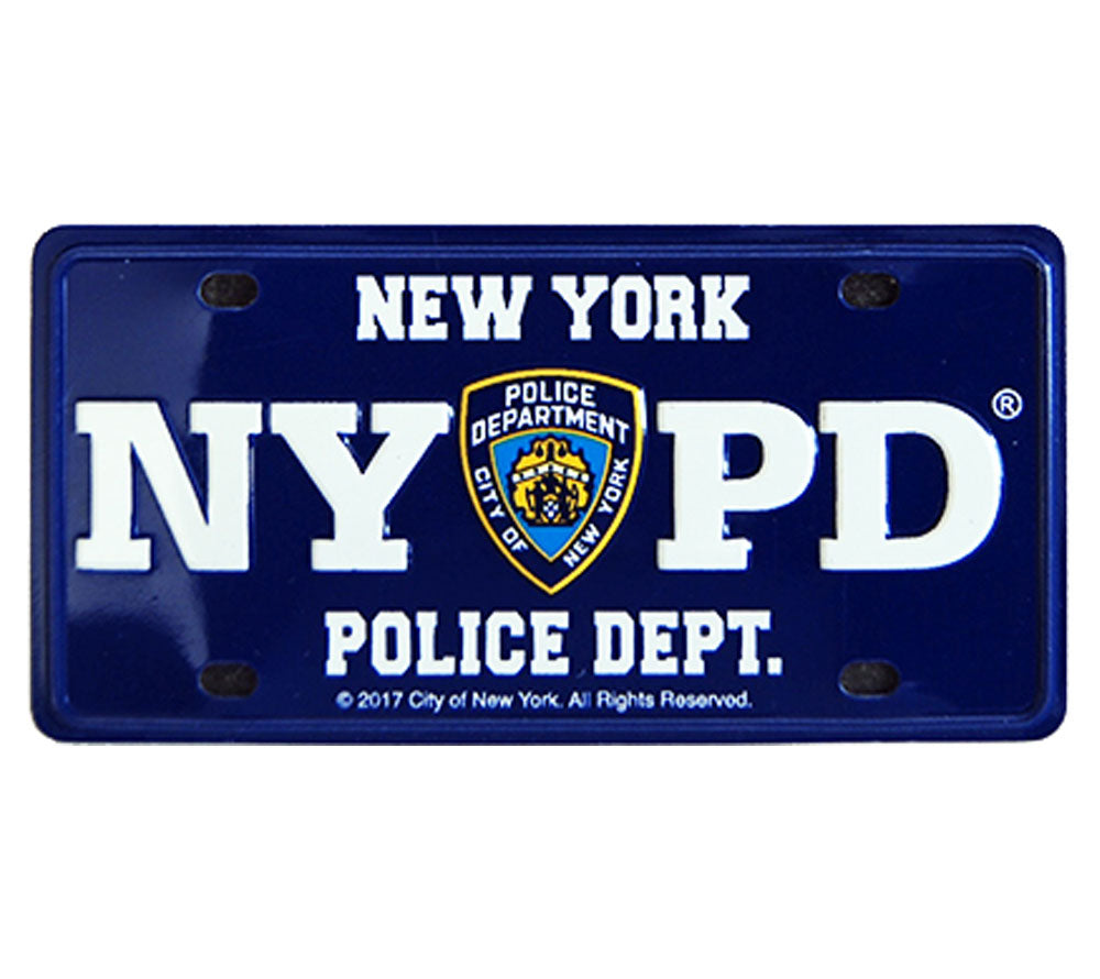 Magnet - License Plate "NYPD"