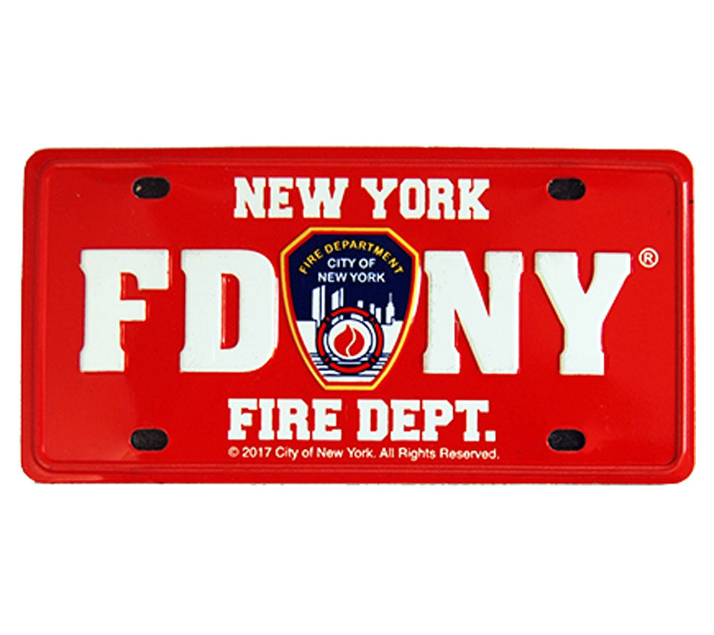 Magnet - License Plate "FDNY"