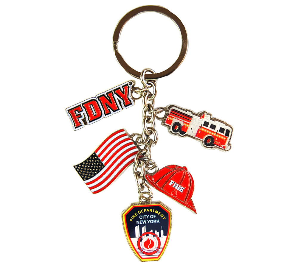 Schlüsselanhänger - Truck / Helm FDNY - Keyring