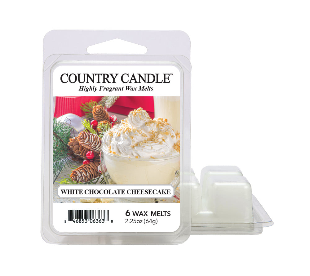 White Chocolate Cheesecake Wax Melts – süßer Vanilleduft für gemütliche Winterabende, 6er Pack