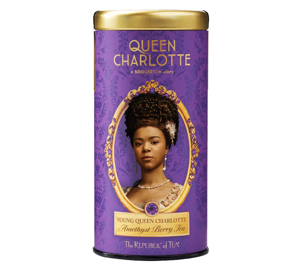 Bridgerton Young Queen Charlotte Amethyst Berry Tea von The Republic of Tea (Metalldose mit 36 Beuteln)
