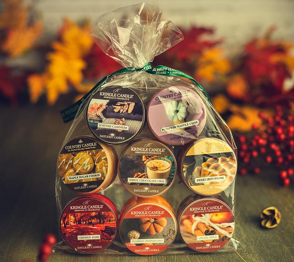 Daylight Bundle Herbstfavoriten Kringle & Country Candle online kaufen – 8 herbstliche Düfte entdecken
