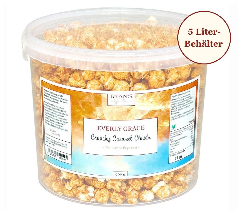 Everly Grace Popcorn Crunchy Caramel Clouds online kaufen – Karamell & Bourbon-Vanille genießen
