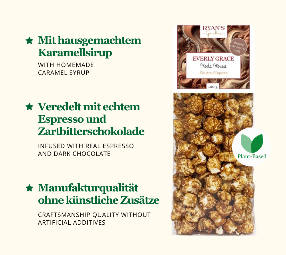 Everly Grace Popcorn Mocha Mousse online kaufen – cremiger Mocha & Schokolade genießen