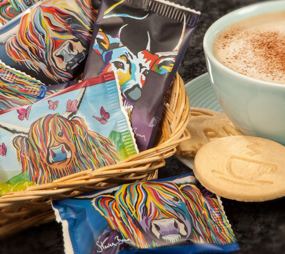 Steven Brown Art All Butter Shortbread Thins online bestellen – Exklusives schottisches Gebäck