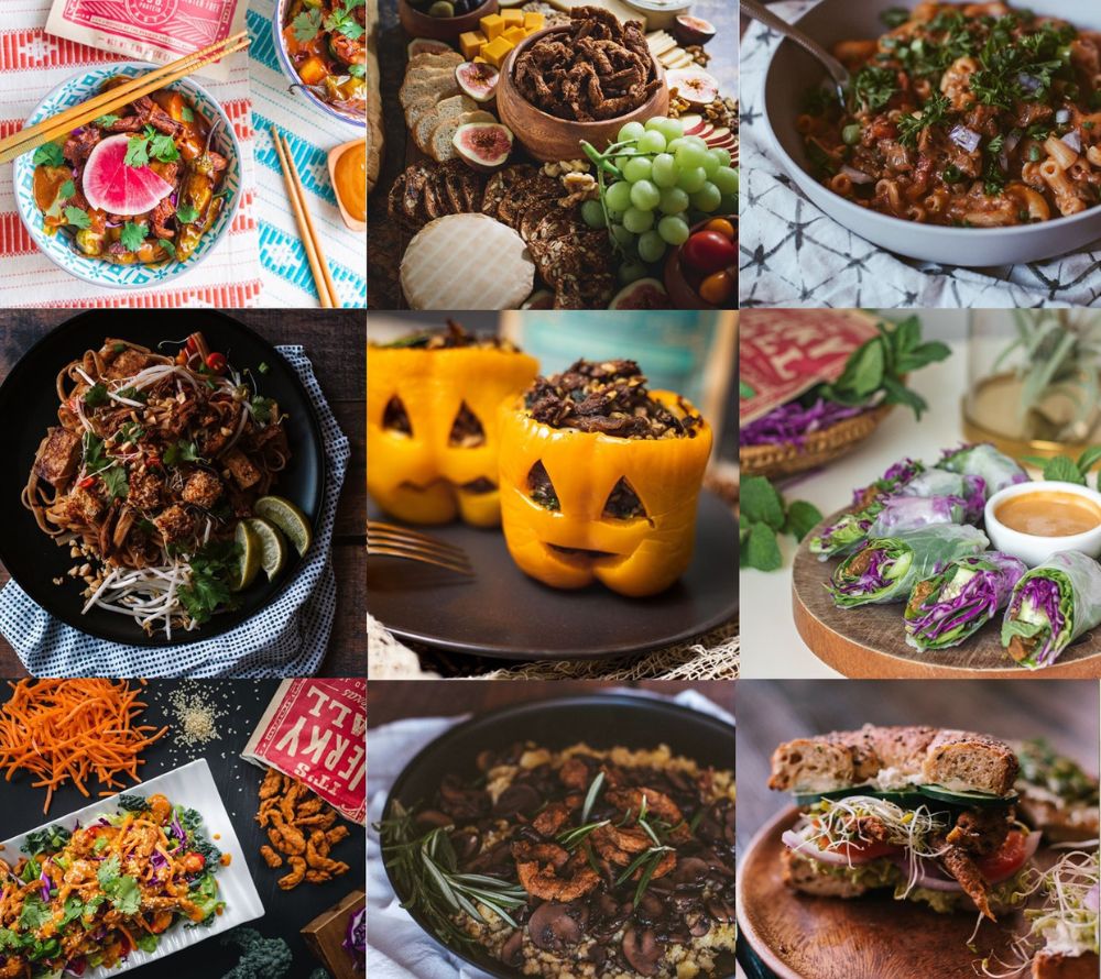 Prickly Pear Teriyaki Jerky kaufen ☆ Süß-herzhafter veganer Snack ☆ Proteinreich & glutenfrei ☆ Perfekt für unterwegs oder Mahlzeiten ☆ Jetzt probieren!