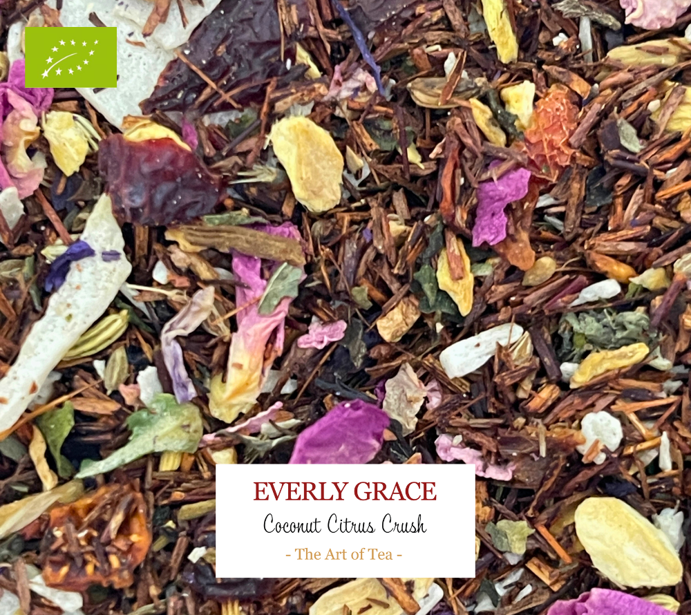 Everly Grace Coconut Citrus Crush – Bio-Kräutertee mit Orange & Kokos für entspannte Genussmomente
