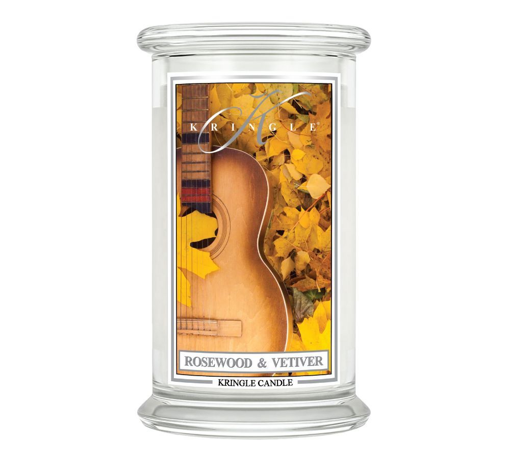 Rosewood & Vetiver Duftkerze von Kringle Candle