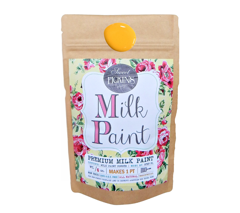 Sweet Pickins Milk Paint, Sunflower