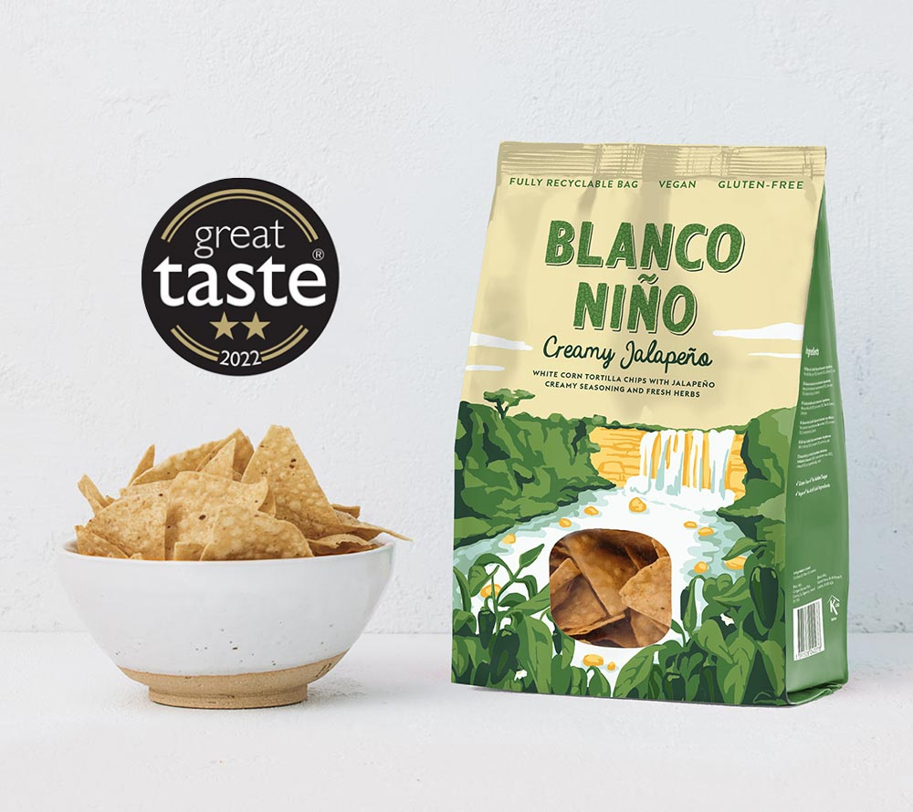 Tortilla Chips Creamy Jalapeno von Blanco Nino