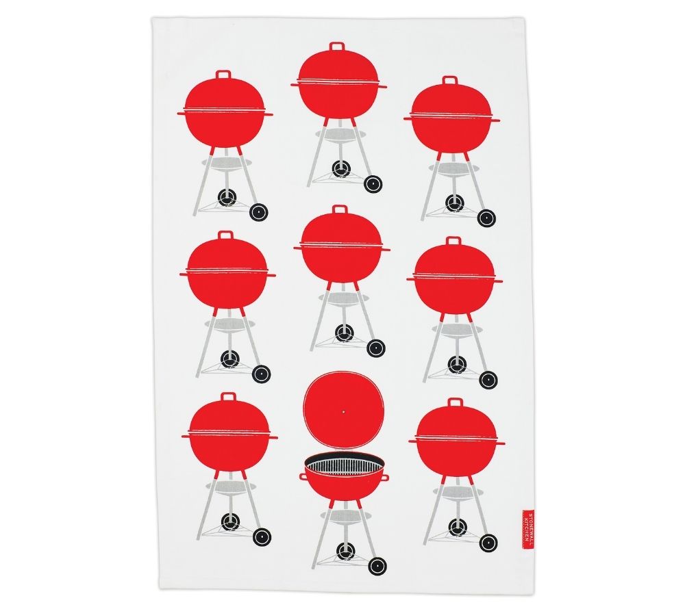 BBQ Geschirrtuch von Stonewall Kitchen (100 % Baumwolle)
