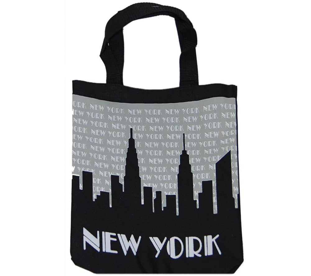 New York Buildings Tote - NY Skyline auf Baumwolltasche