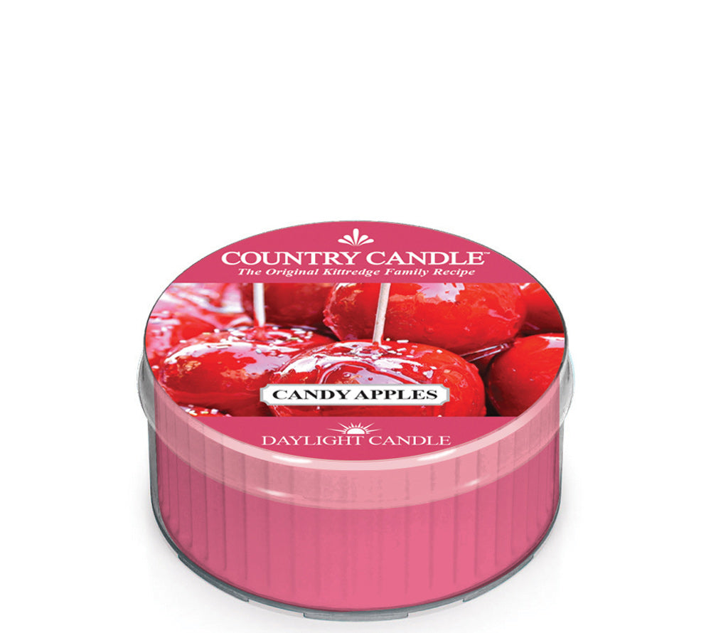 Candy Apples Duftkerze von Country Candle kaufen – Jahrmarktsduft mit Äpfeln, Vanille & Zimt, fruchtig-zimtig