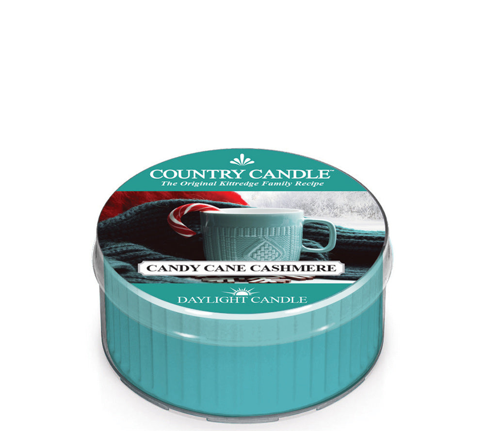 Country Candle Candy Cane Cashmere Duftkerze – Minze, Vanille & Karamell für winterliche Gemütlichkeit