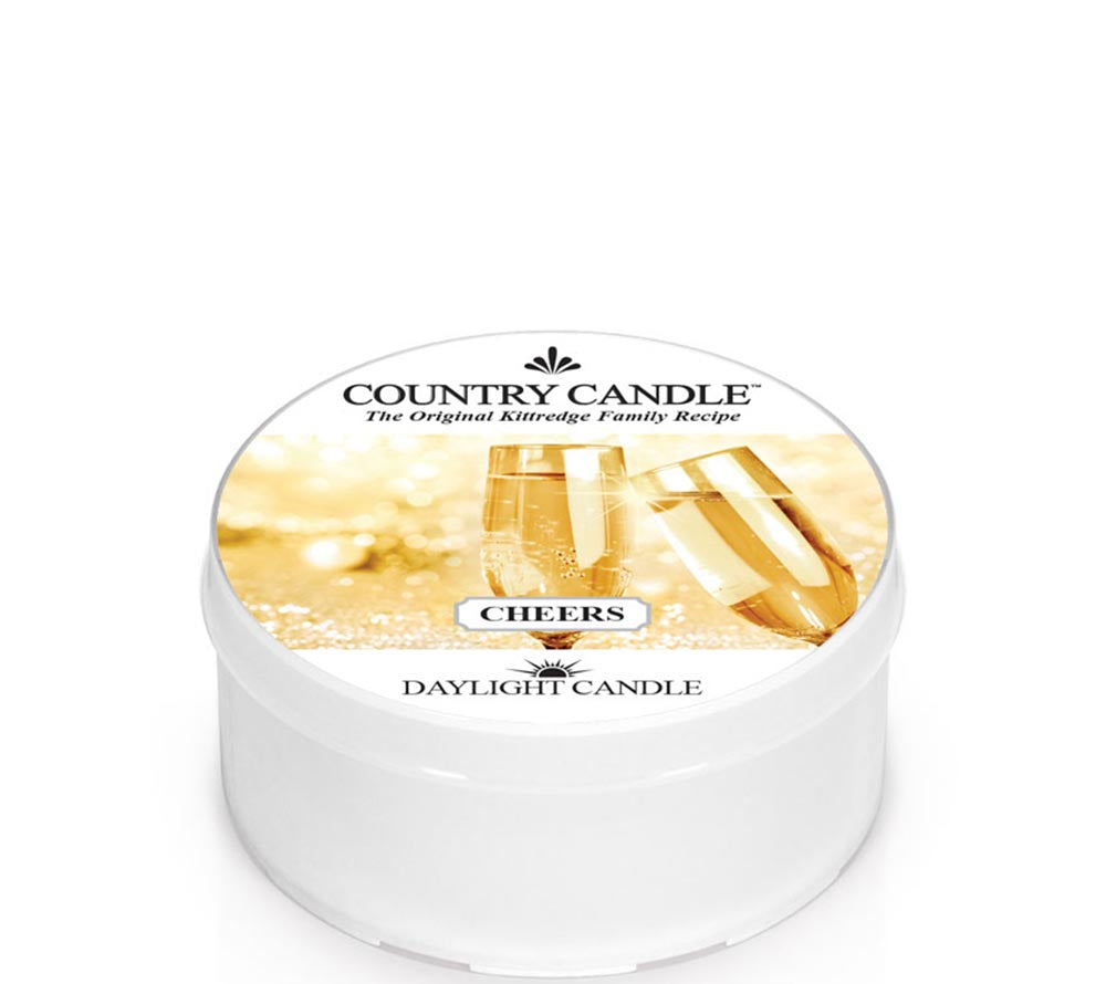 Cheers Duftkerze von Country Candle – Spritzig-herber Duft mit floraler Note für festliche Momente