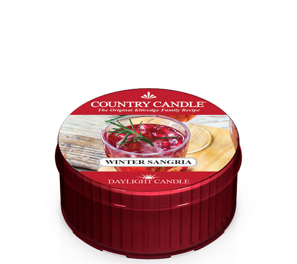 Winter Sangria Duftkerze von Country Candle online kaufen – Granatapfel, Pflaume & Apfel