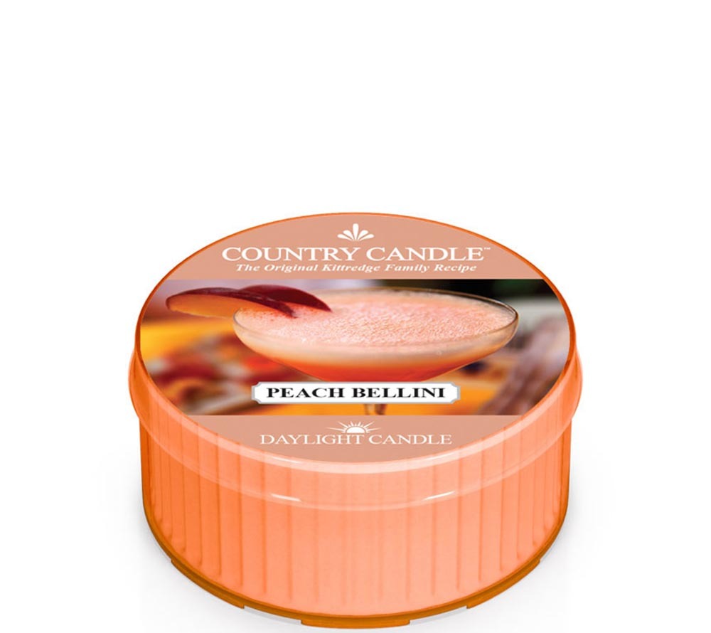Peach Bellini Duftkerze online kaufen – Pfirsich & Prosecco, fruchtig und sommerlich