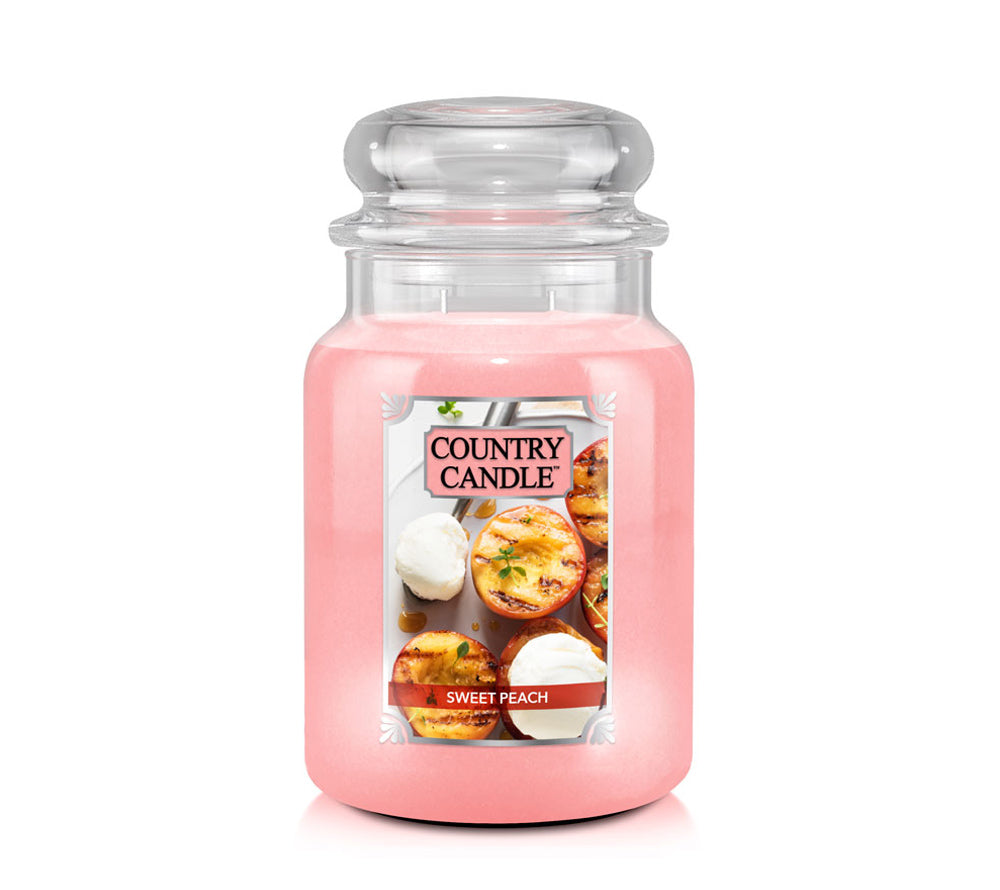 Sweet Peach Duftkerze von Country Candle