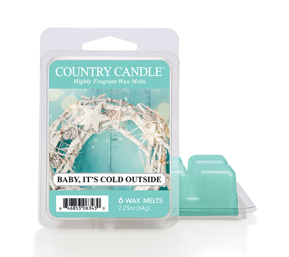 Baby It's Cold Outside Wax Melts online bestellen – Vanille, Sahne & Sandelholz, 6er Pack