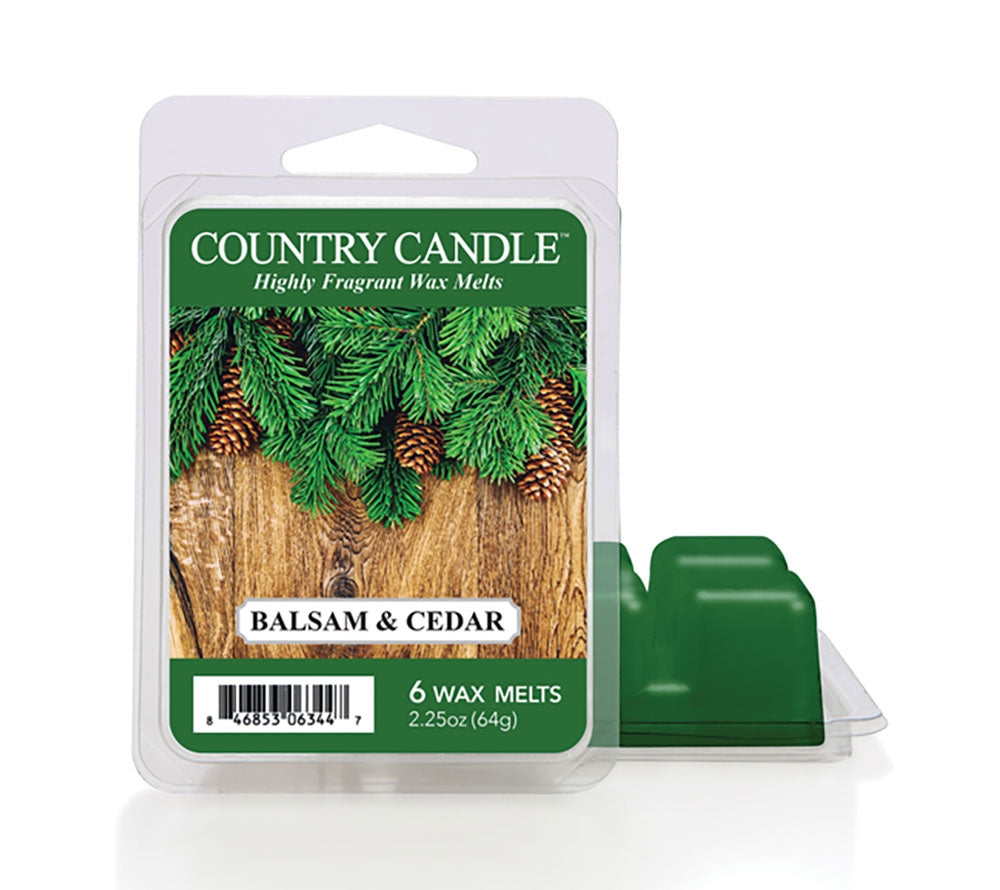 Balsam & Cedar Duftkerze von Country Candle