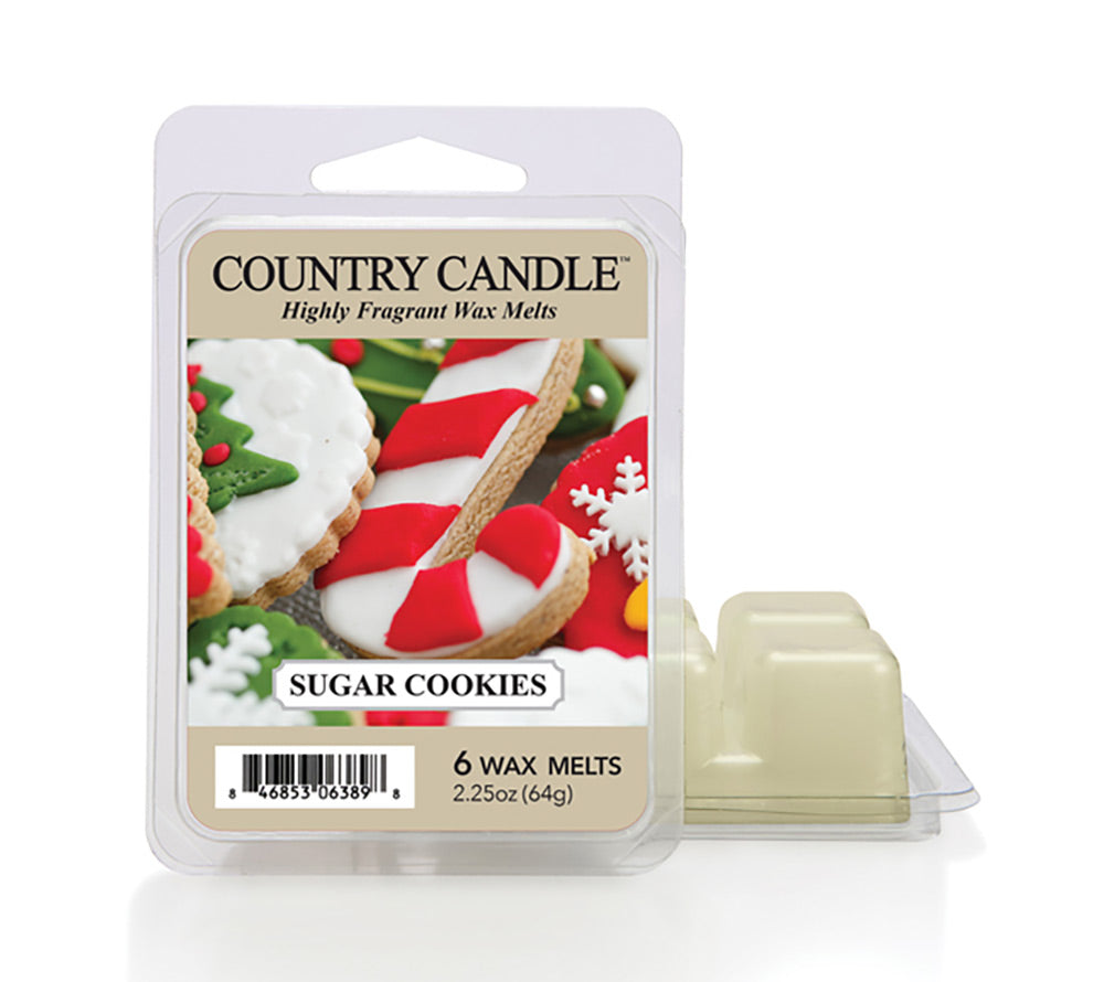 Sugar Cookies Wax Melts – Vanille, Karamell & Schokolade für gemütliche Wintertage, 6er Pack