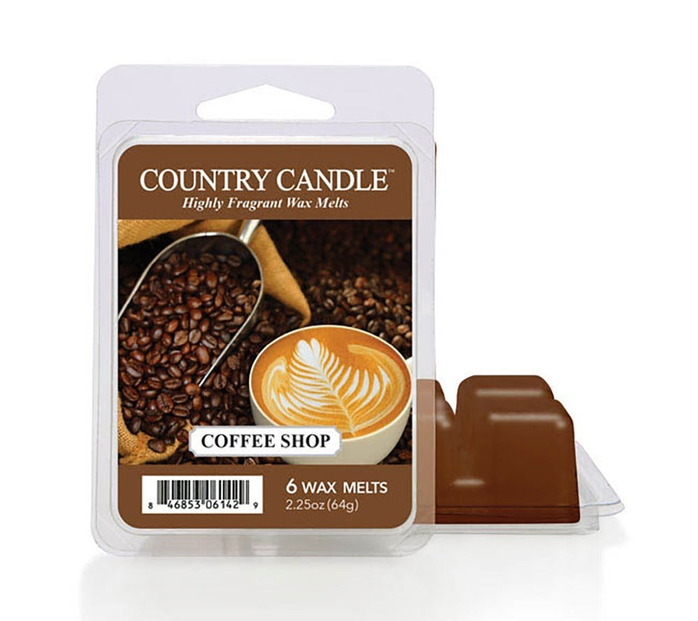 Coffee Shop Wax Melts online bestellen – Duft von Kaffee, Vanille & frisch gebackenem Gebäck, 6er Pack