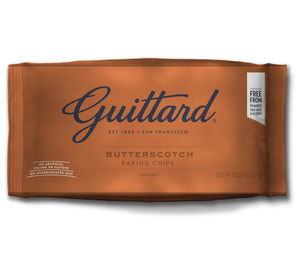 Baking Chips Butterscotch von Guittard kaufen – Butterscotch-Chips für Cookies, Kuchen & Muffins