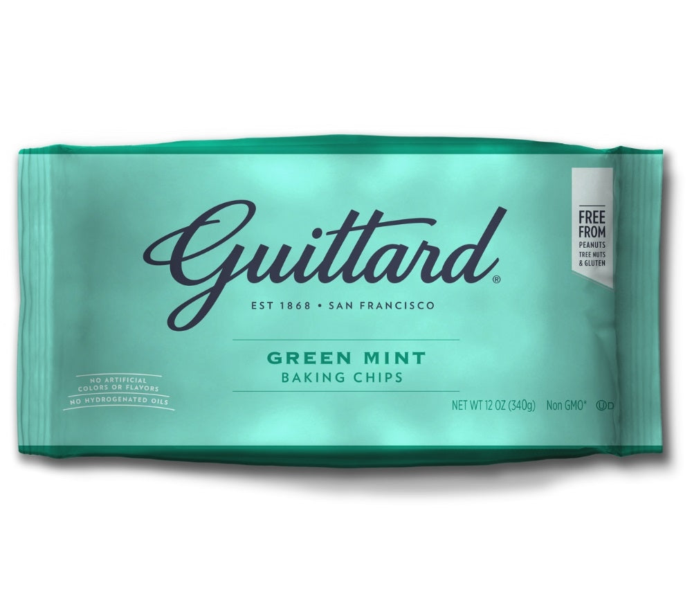 Chocolate Chips Green Mint von Guittard