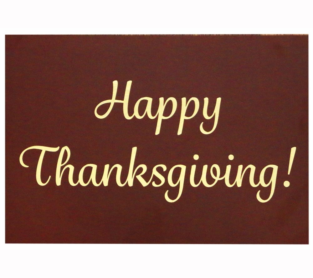Happy Thanksgiving Grußkarte
