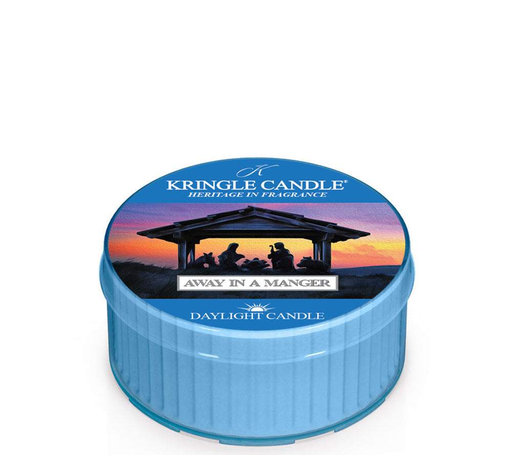 Away in a Manger Duftkerze von Kringle Candle kaufen – Festlicher Duft mit Orange, Zimt & Nelke
