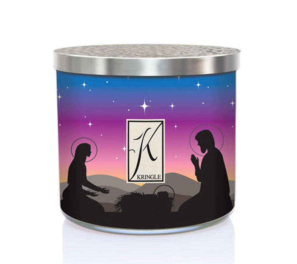 Away in a Manger Duftkerze von Kringle Candle kaufen – Festlicher Duft mit Orange, Zimt & Nelke