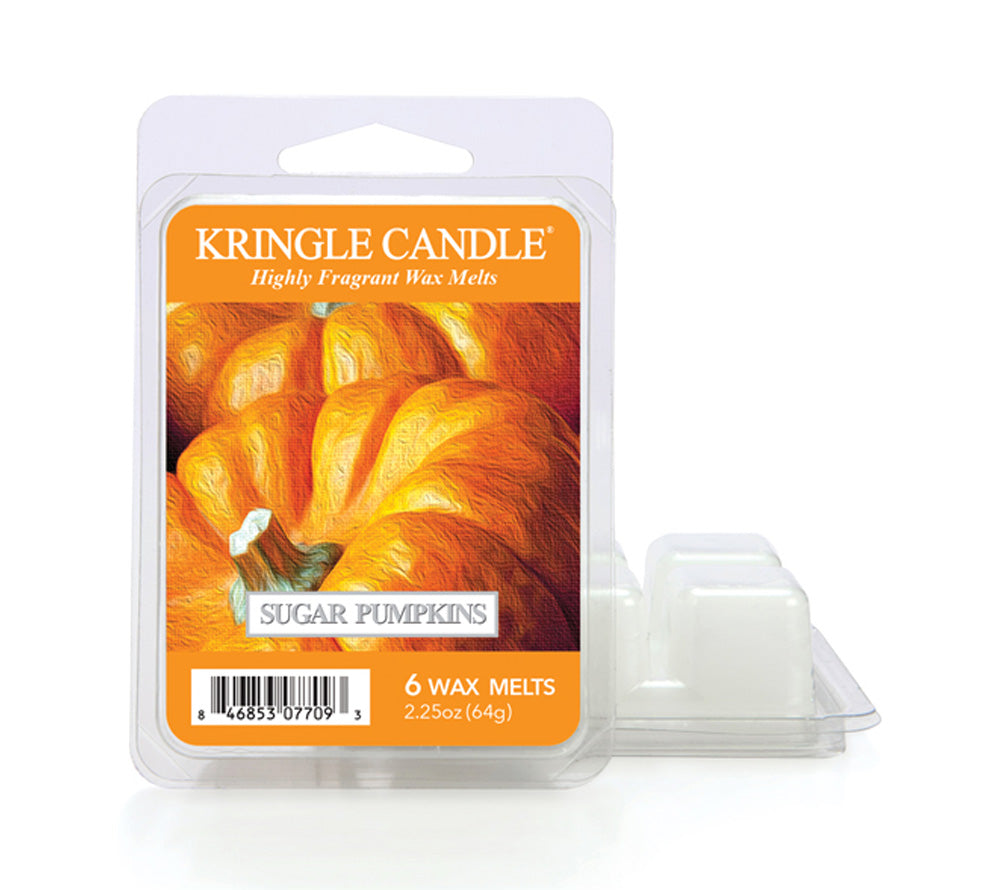 Wax Melts Sugar Pumpkins, 6er Pack Duftkerze Sugar Pumpkins ♥ Fruchtiger & süßlicher Duft ♥  Für ein typisches Herbstgefühl ♥  Importiert aus den USA » Jetzt schnuppern!