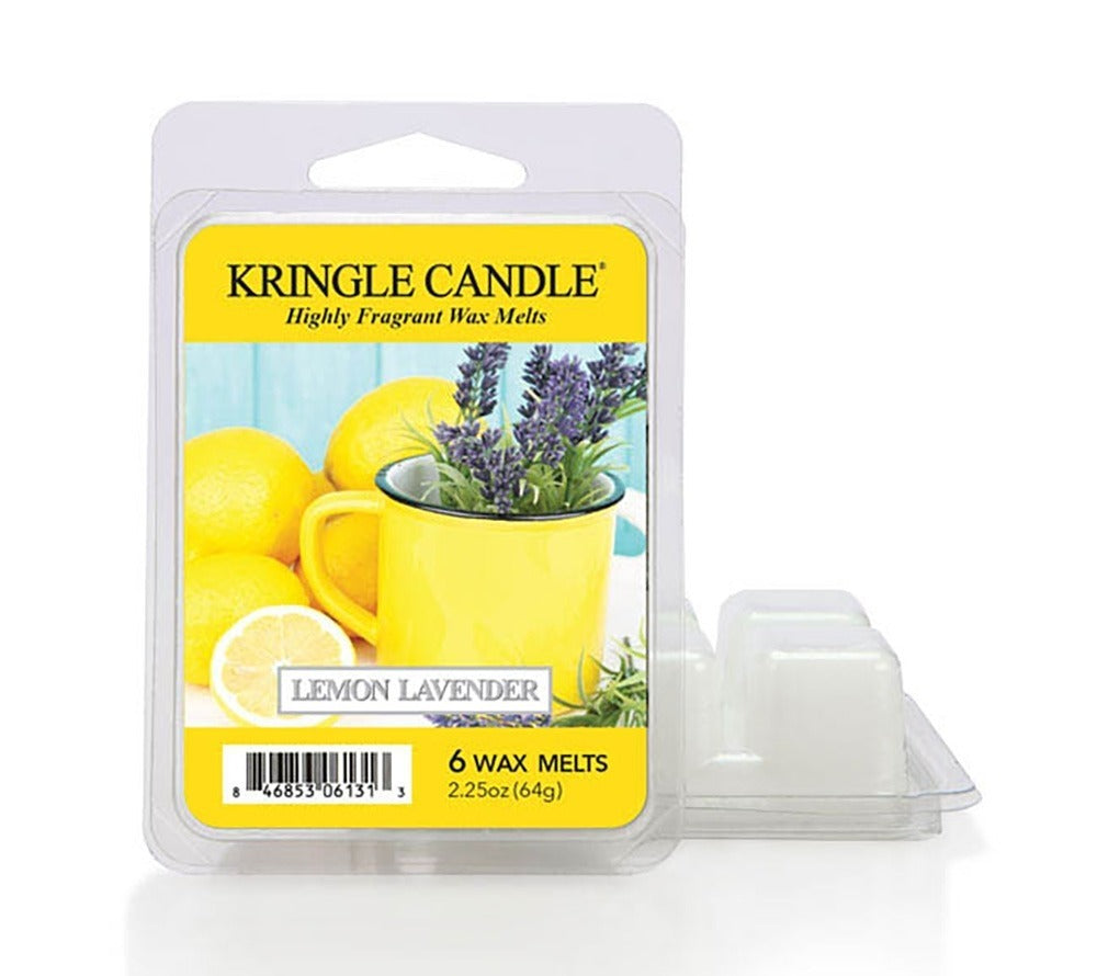 Lemon Lavender Wax Melts online bestellen – Frischer Lavendel- & Zitronenduft, 6er Pack