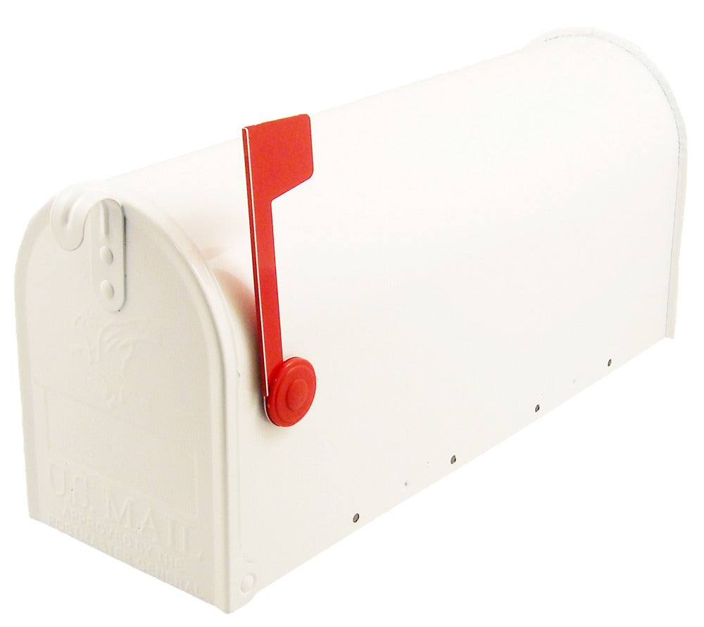 Weiße US Mailbox