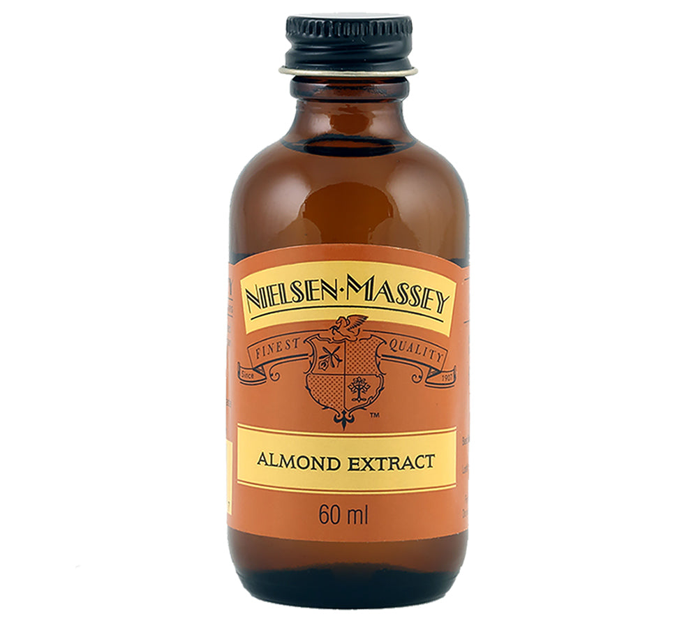 Mandel-Extrakt von Nielsen-Massey kaufen – reines Bittermandel-Aroma für Backwaren online