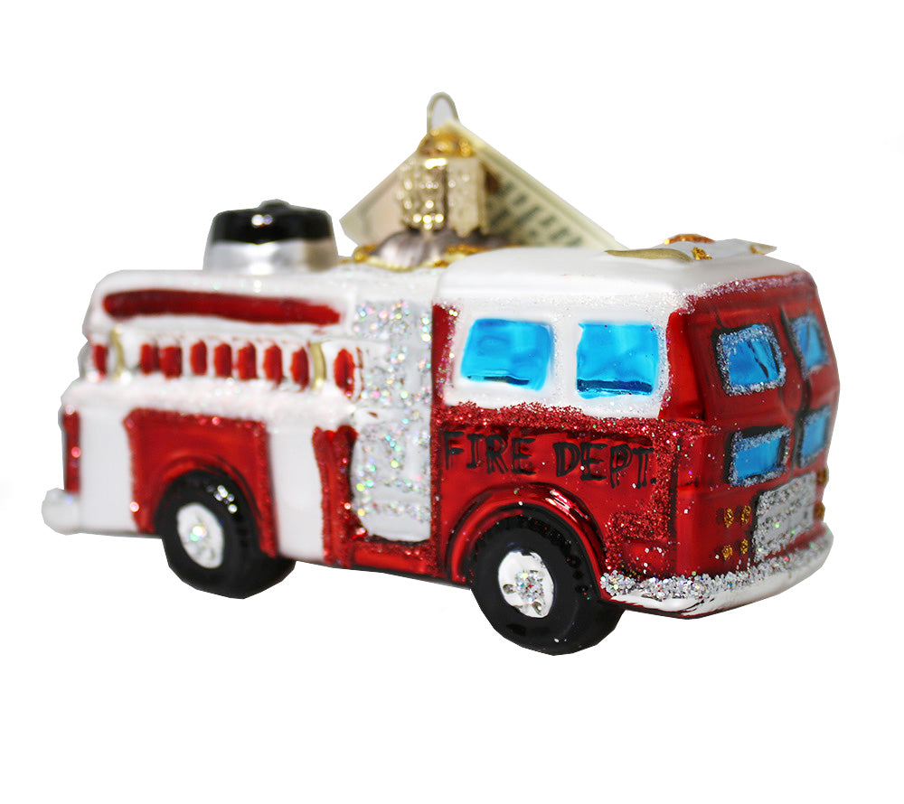 Fire Truck als Weihnachtsbaumschmuck