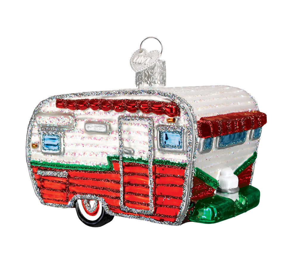 Travel Trailer als Weihnachtsbaumschmuck
