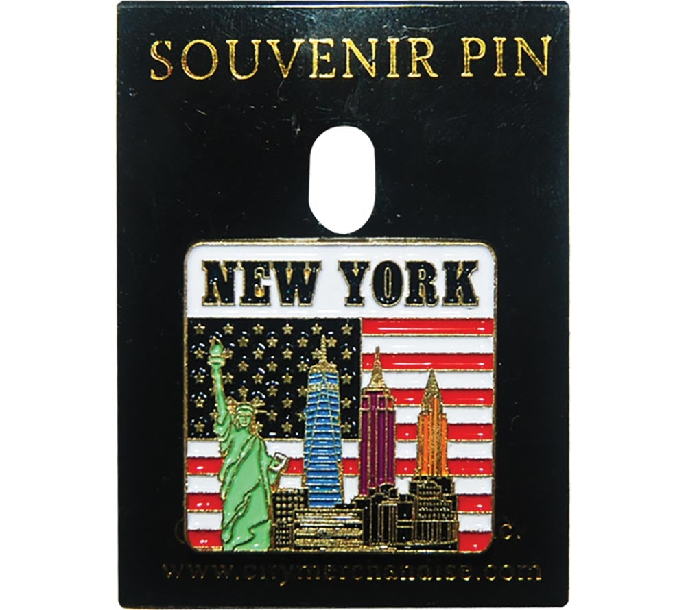 Pin New York Iconic Buildings Anstecknadel