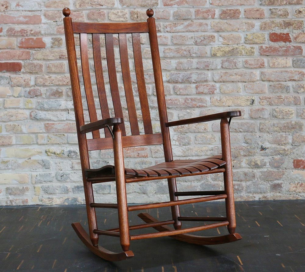 Plantation-Schaukelstuhl Kirsche von Troutman online kaufen – Ergonomischer Rocker aus Eiche