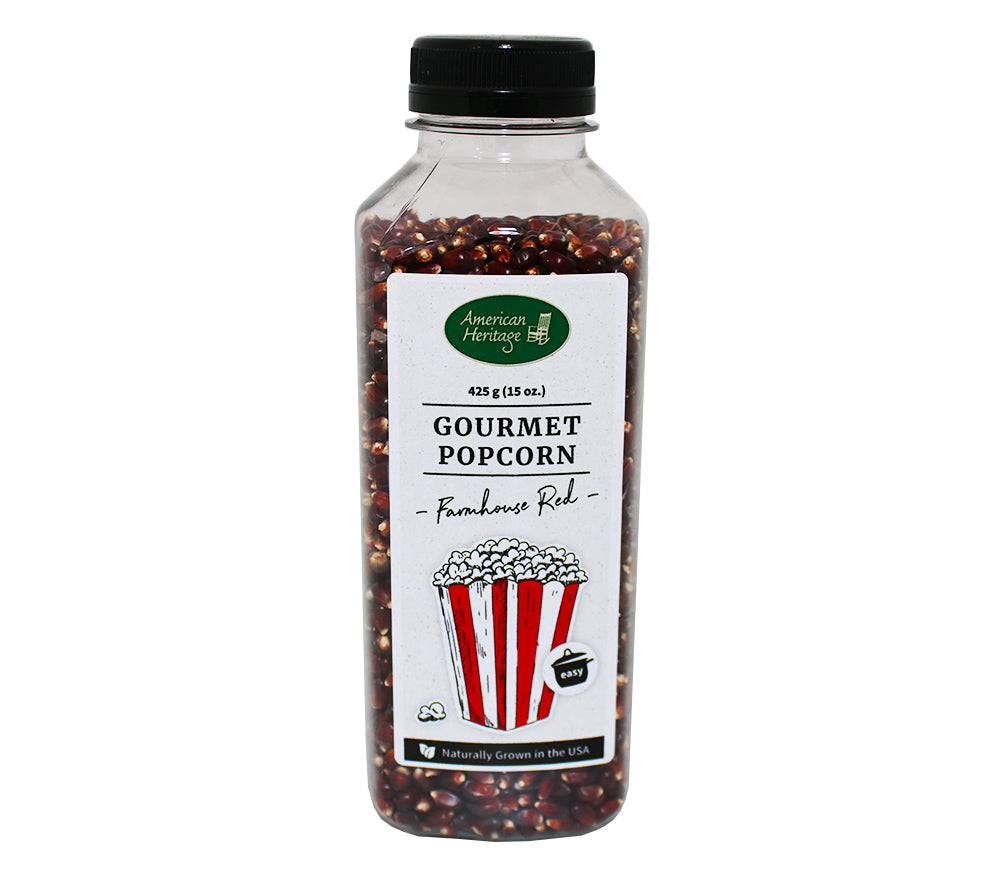 Farmhouse Red Gourmet-Popcorn (425g-Flasche)